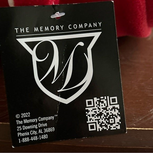 The Memory Company Chilly Plush Snowman Beaded Feet 17” Georgia Bulldogs NWT - Picture 4 of 4